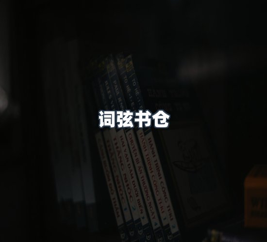 关于词弦书仓